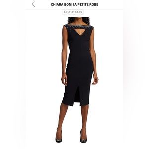 NWT Chiara Boni La Petite Robe Sumaj Embellished Sheath Dress